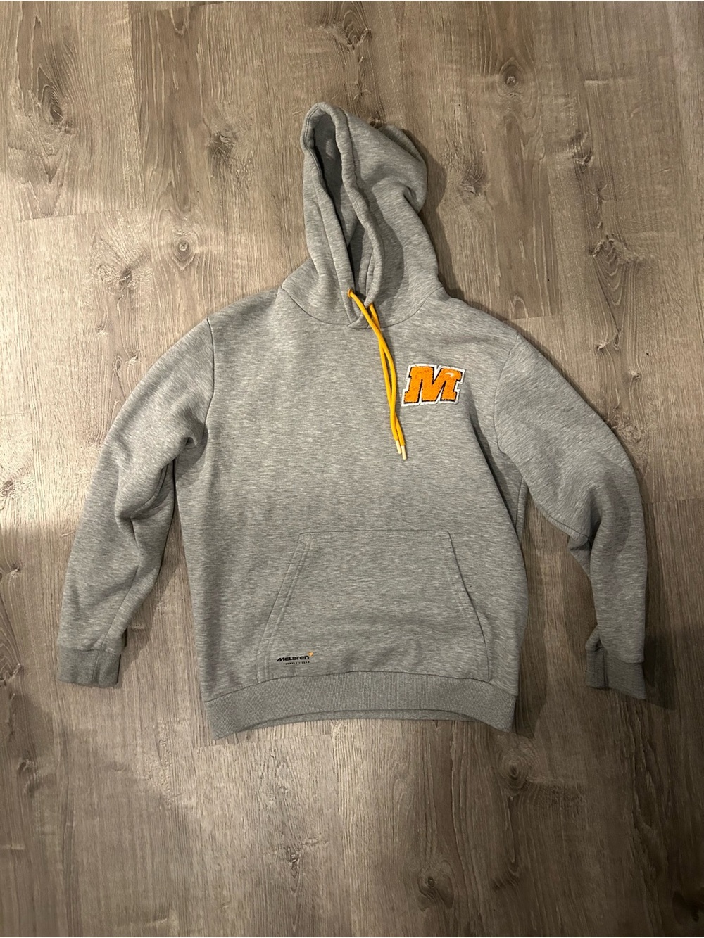 McLaren Formula 1 Team Hooded Sweatshirt Grey Size L